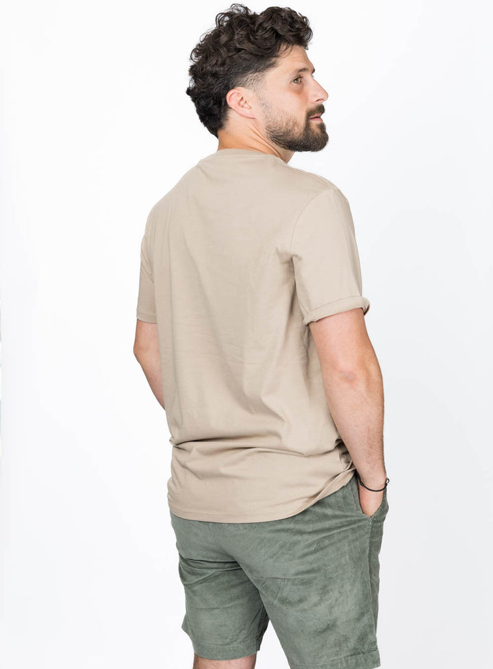 Coastline Theory SS Tee - Wet Sand