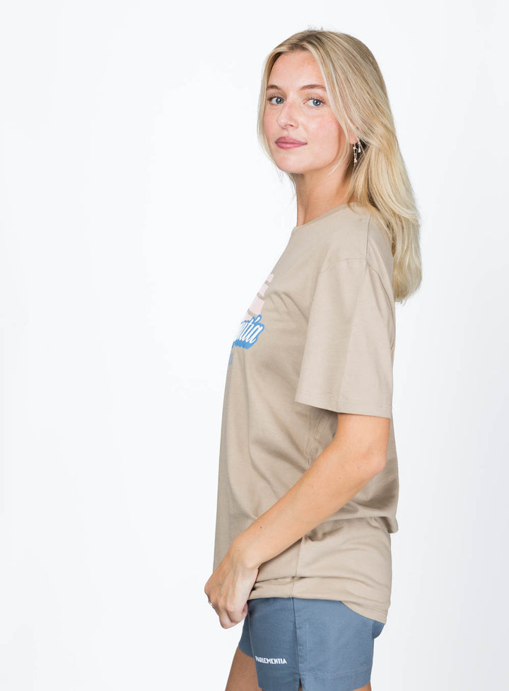 Coastline Theory Ws SS Tee - Wet Sand
