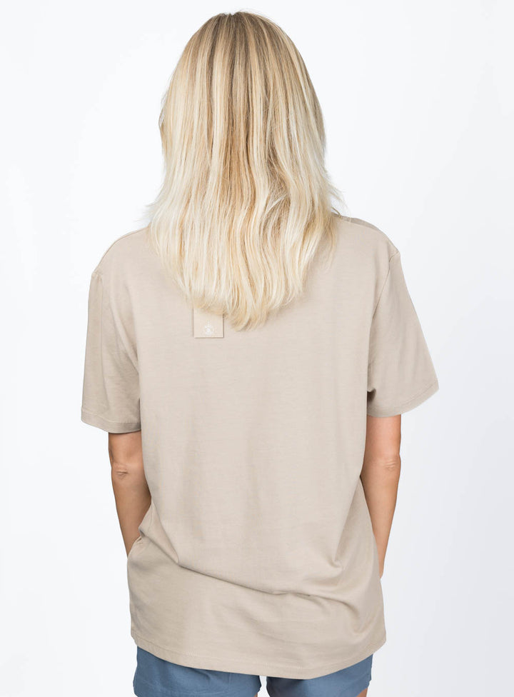 Coastline Theory Ws SS Tee - Wet Sand