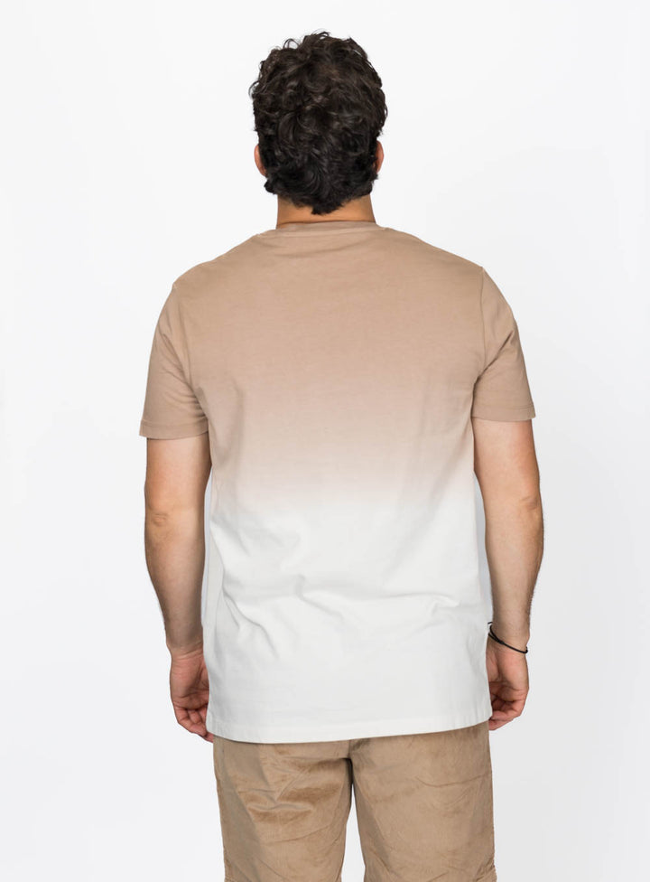 Coastline Theory SS Tee - Dip Dye Wet Sand