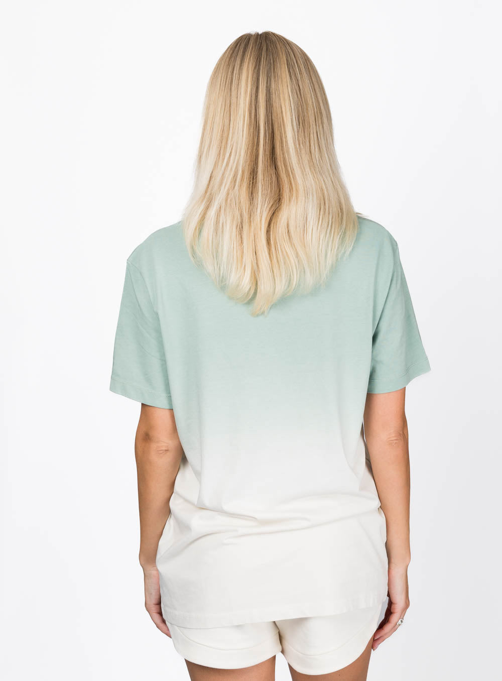 Coastline Theory Ws SS Tee - Dip Dye Jade Green