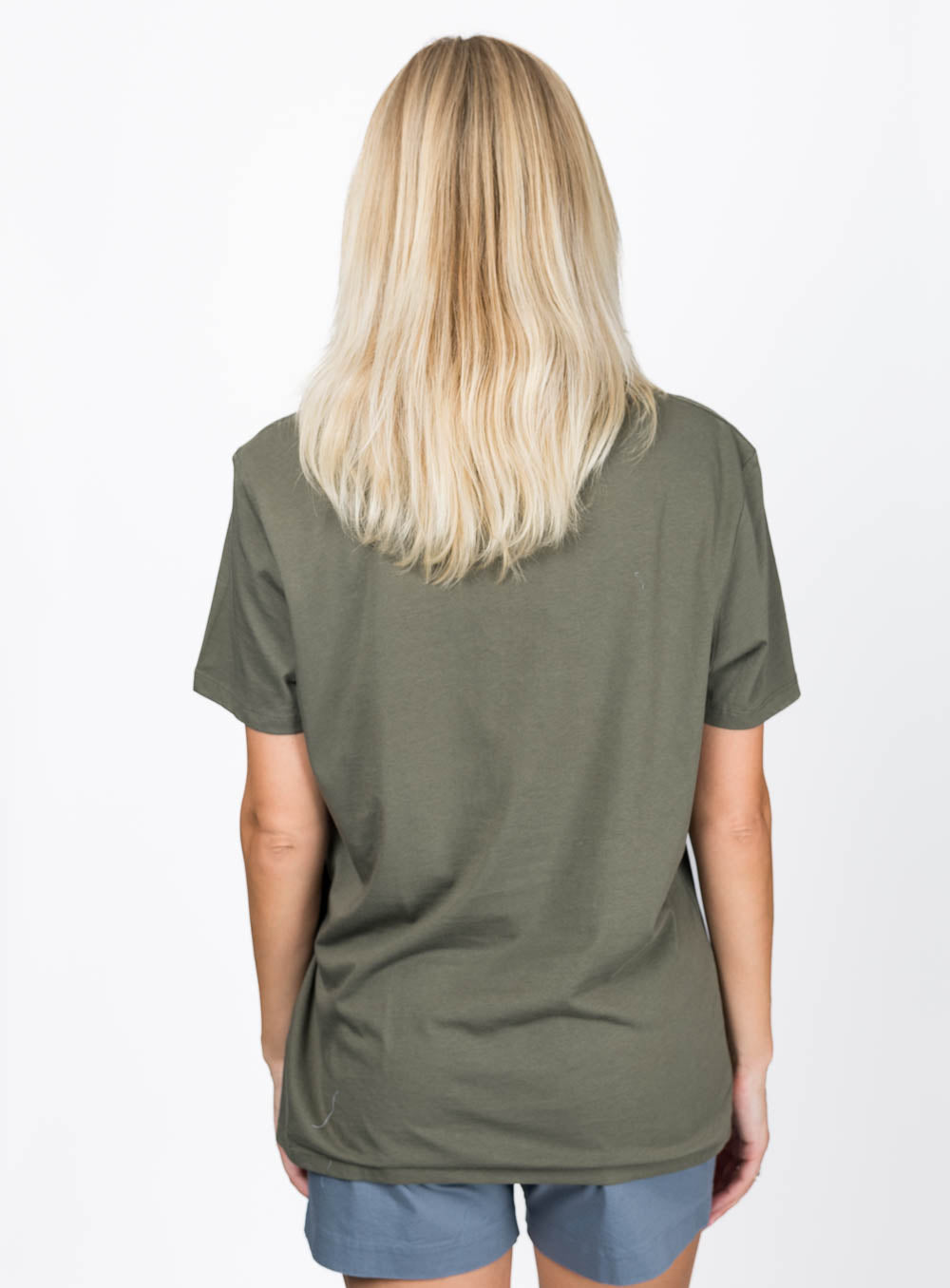 Coastline Theory Ws SS Tee - Organic Khaki