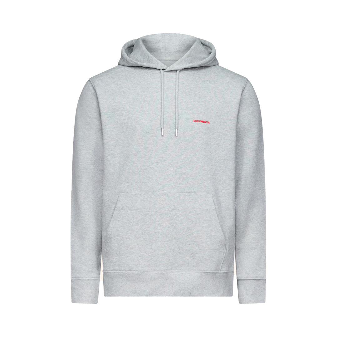 Foam Fiction Hoodie - Heather Grey