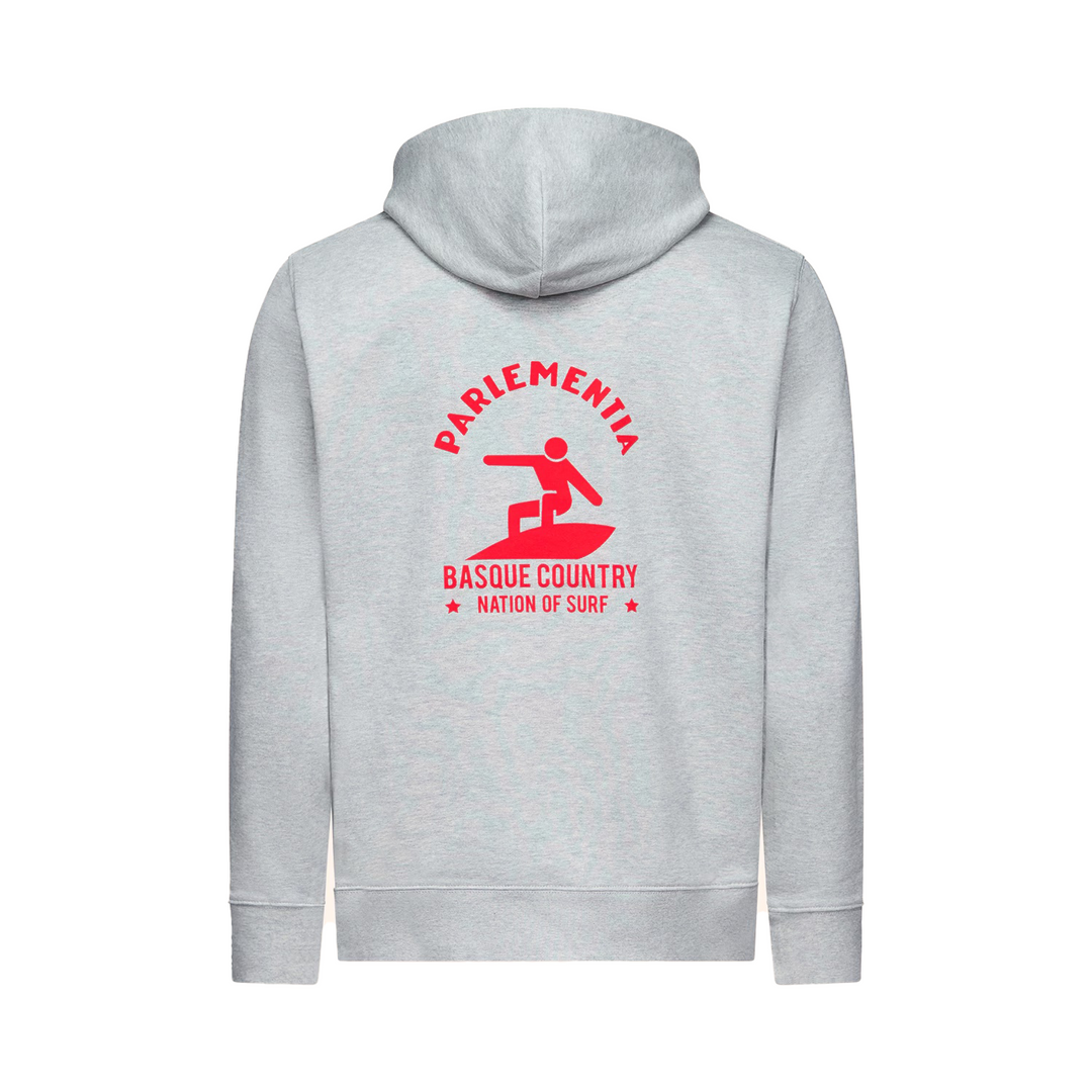 Foam Fiction Hoodie - Heather Grey