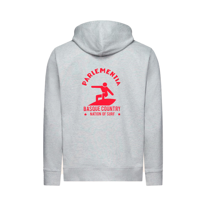 Foam Fiction Hoodie - Heather Grey