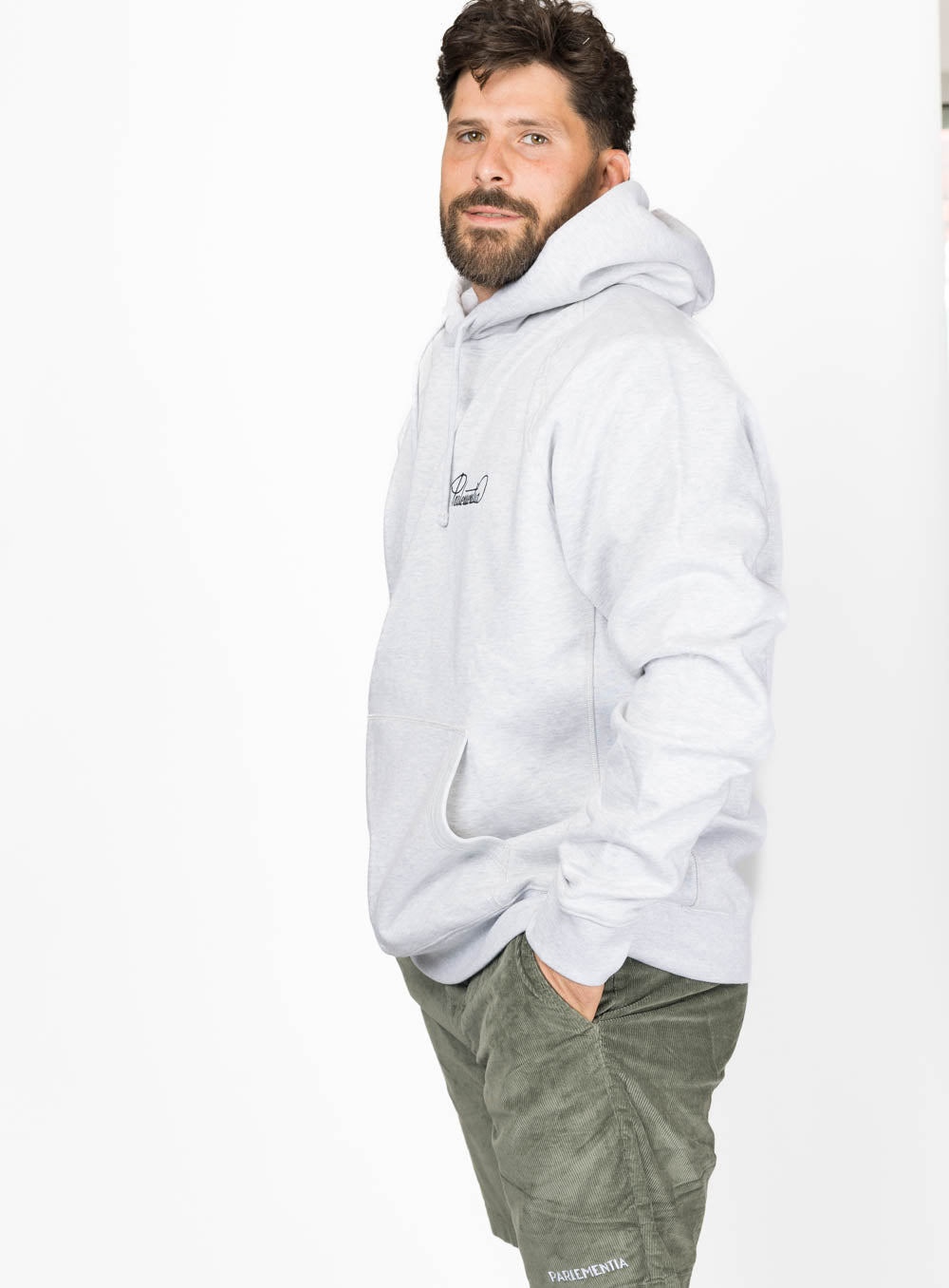 Outer Reef Club Hoodie Heather Haze
