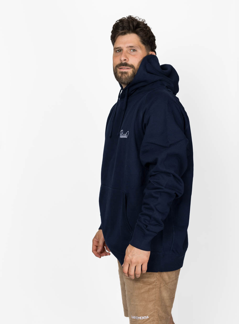 Outer Reef Club Hoodie Navy