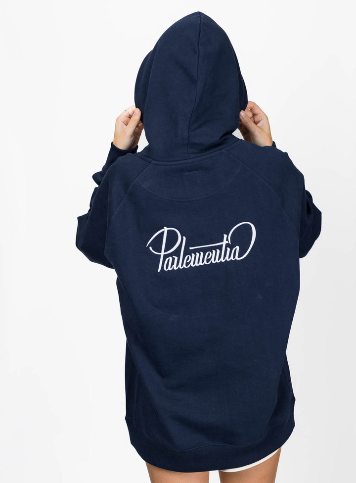 Outer Reef Club Hoodie Navy