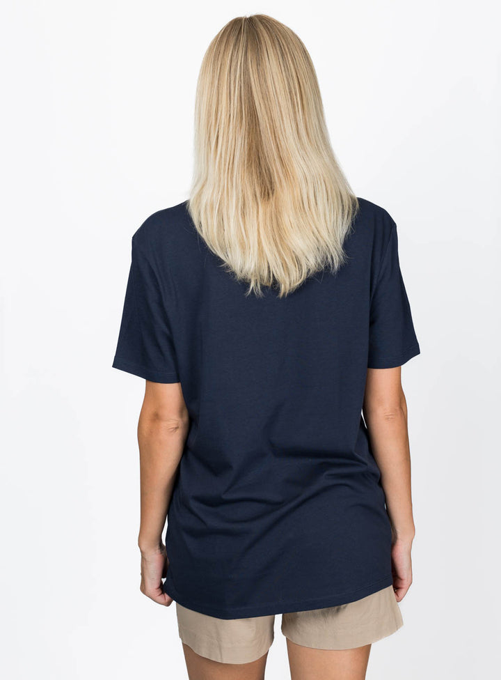 Outer Reef Club SS Tee navy
