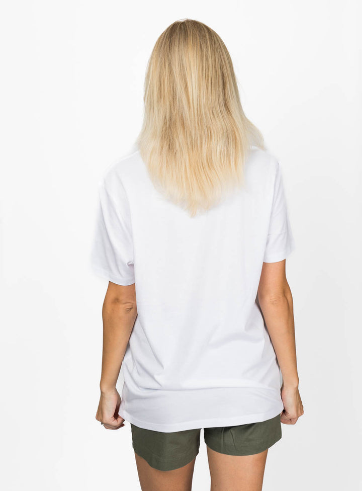 Outer Reef Club SS Tee White