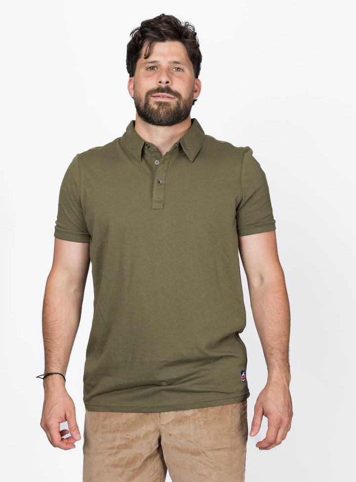Salt Archive Polo Shirt - Khaki