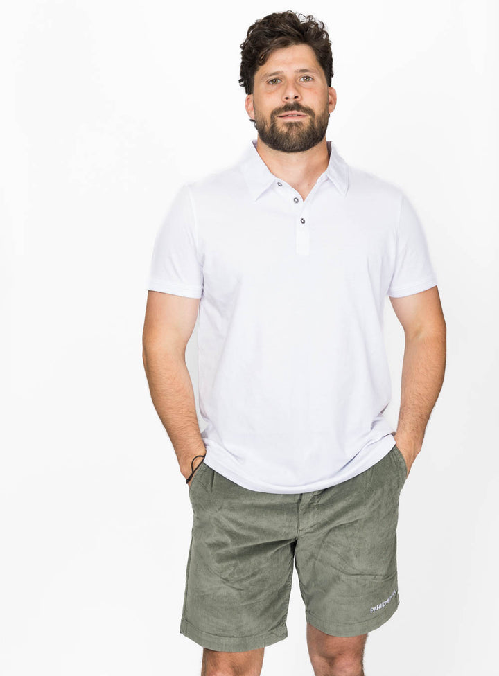 Salt Archive Polo Shirt - White