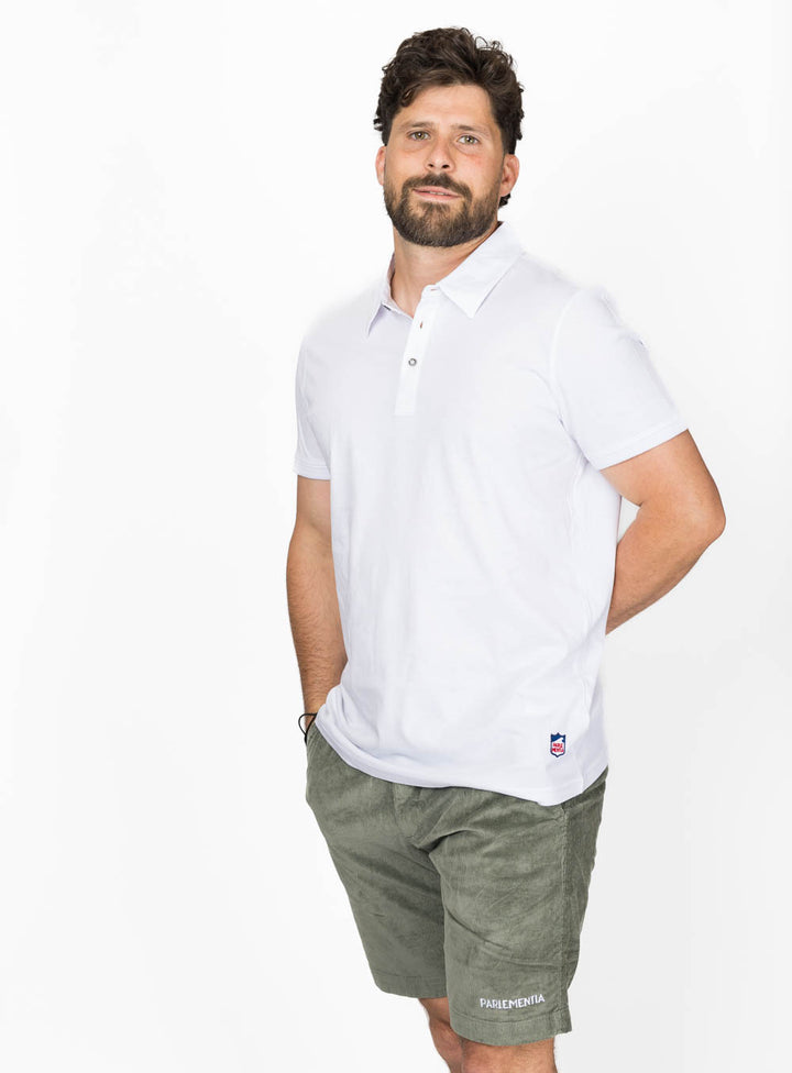 Salt Archive Polo Shirt - White