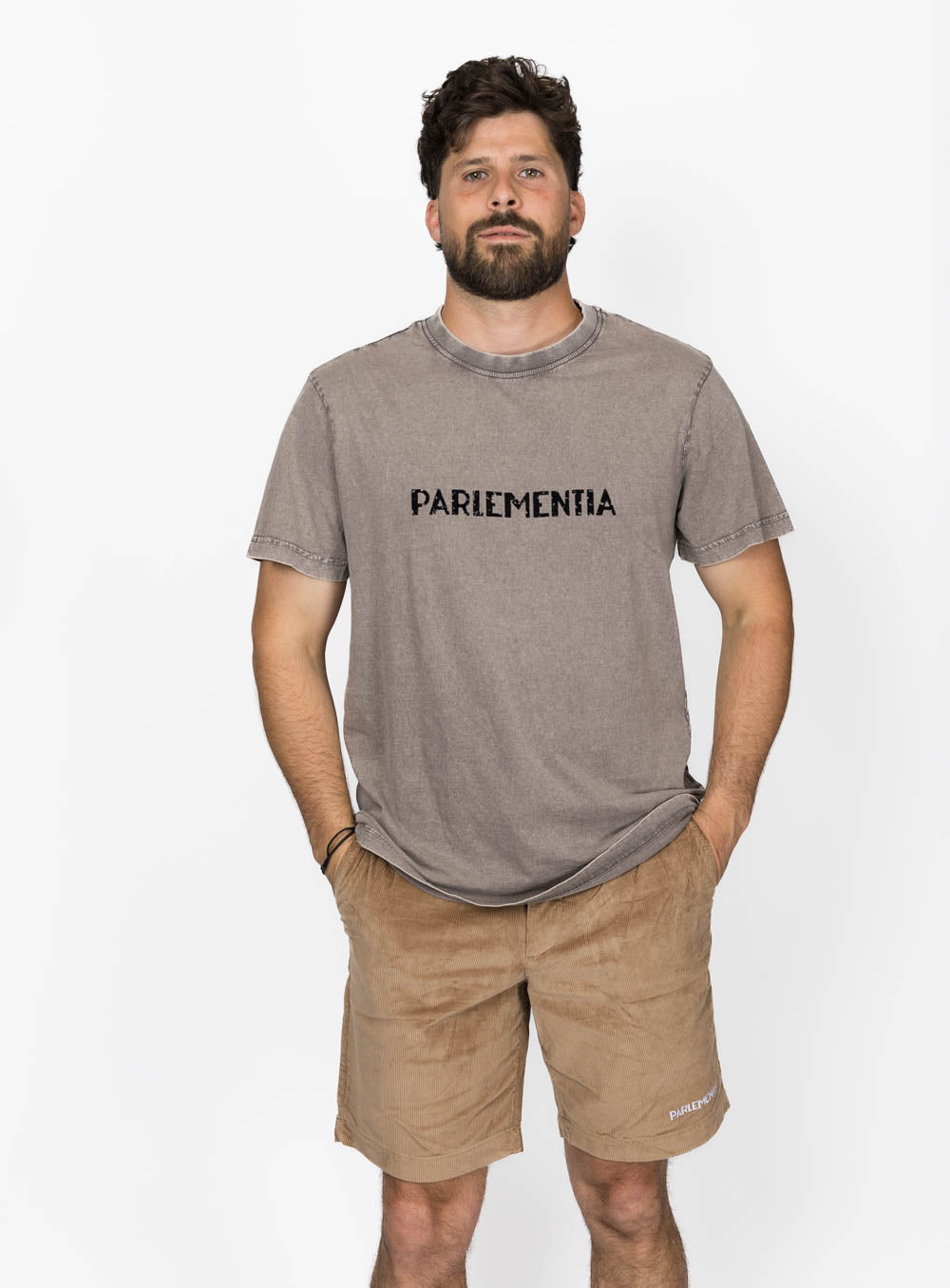 Stereo Current SS Tee - Asphalt