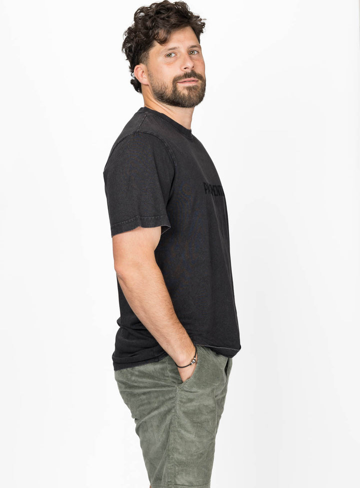Stereo Current SS Tee - Black