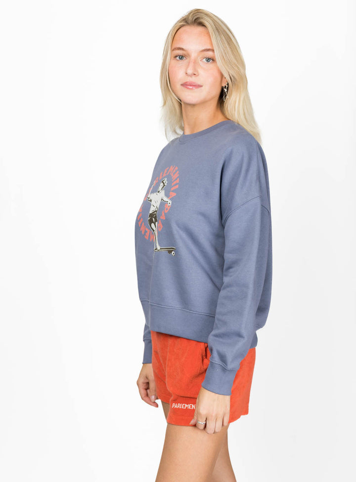 Stillwater Editions Crewneck - Blue Grey
