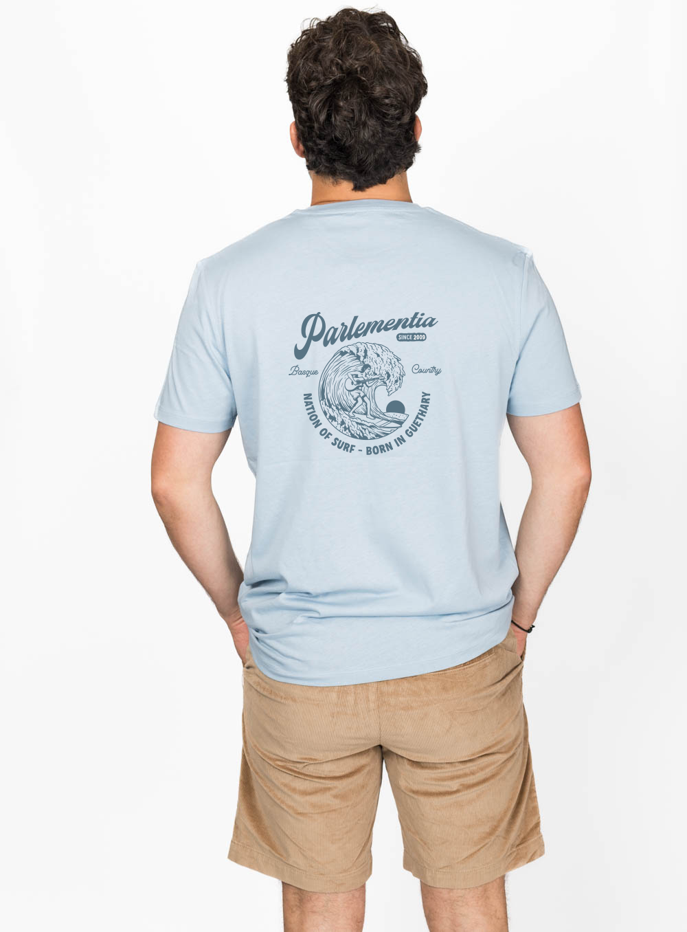 Surf Music Summer Tee - Aquamarine