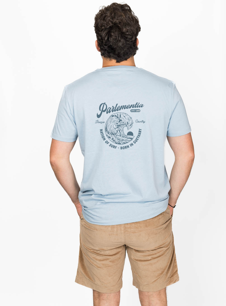 Surf Music Summer Tee - Aquamarine