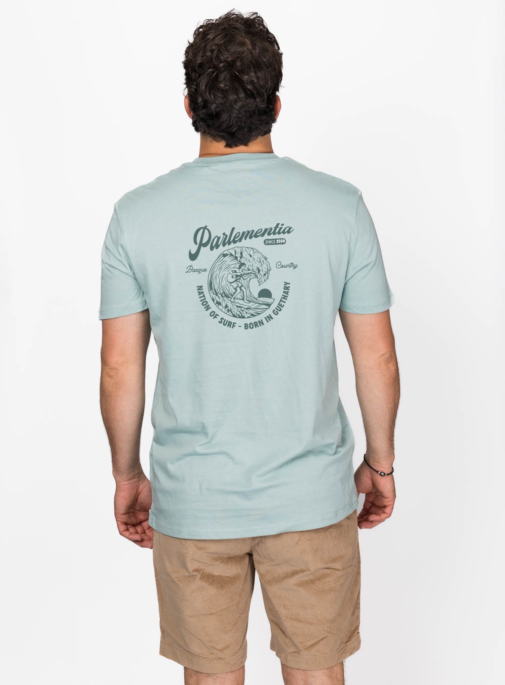 Surf Music Summer Tee - Jade Green
