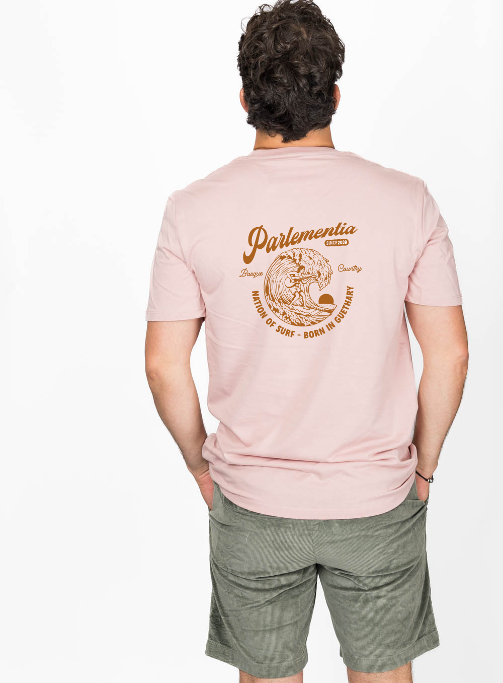 Surf Music Summer Tee - Petal Rose