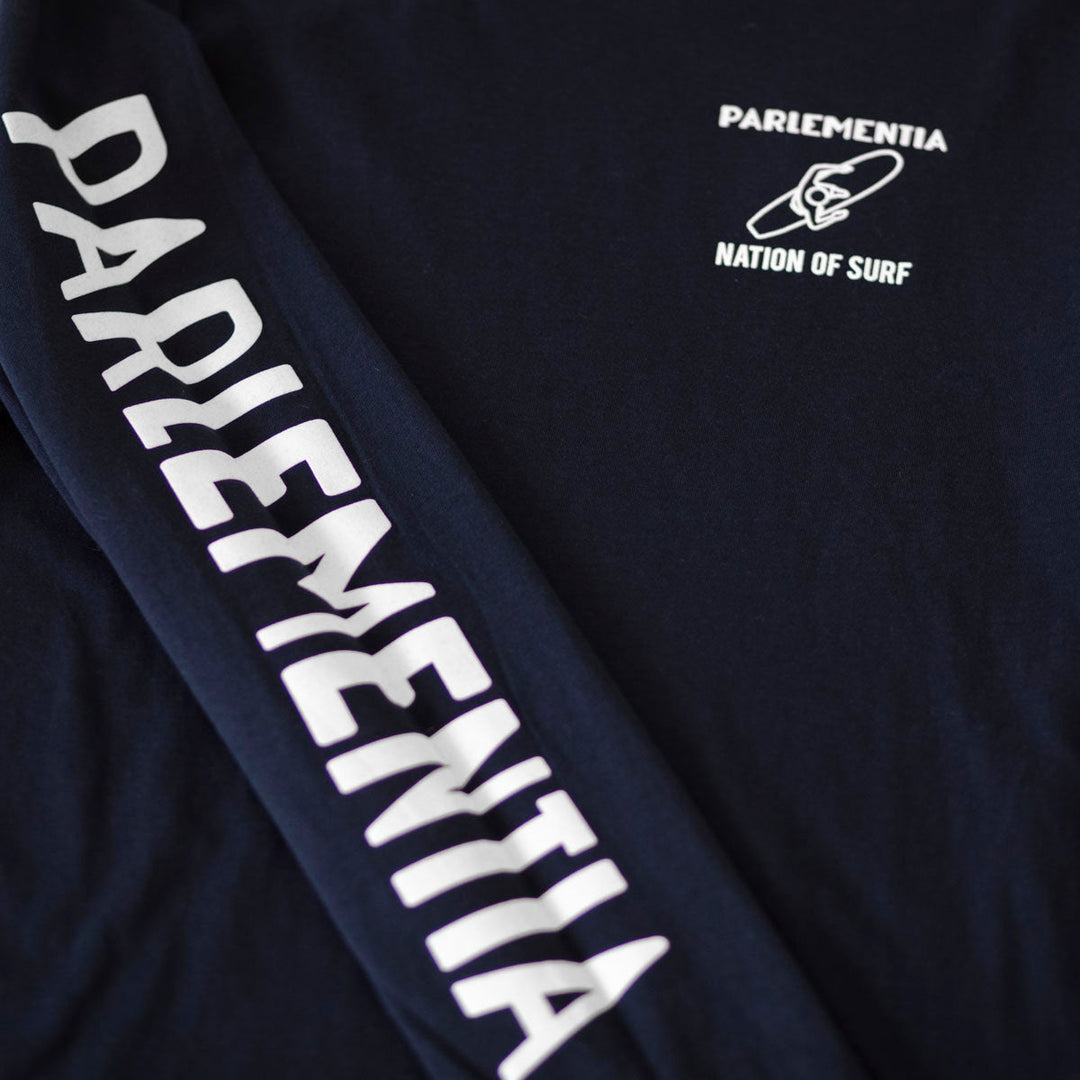 Slab Tech LS Tee - Navy