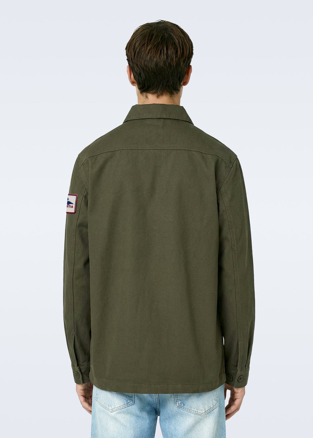 Veste worker kaki - Hill patch