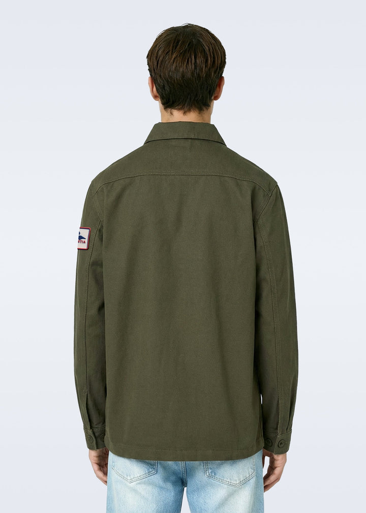Veste worker kaki - Hill patch