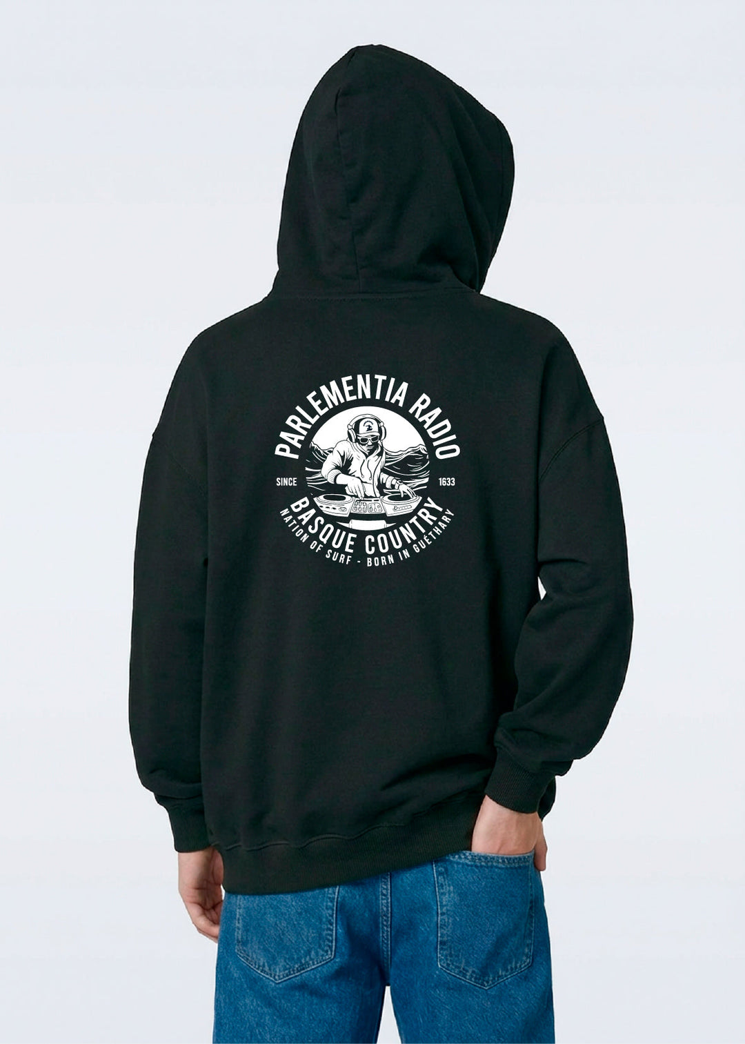 Hoodie ~ white Parlementia Radio