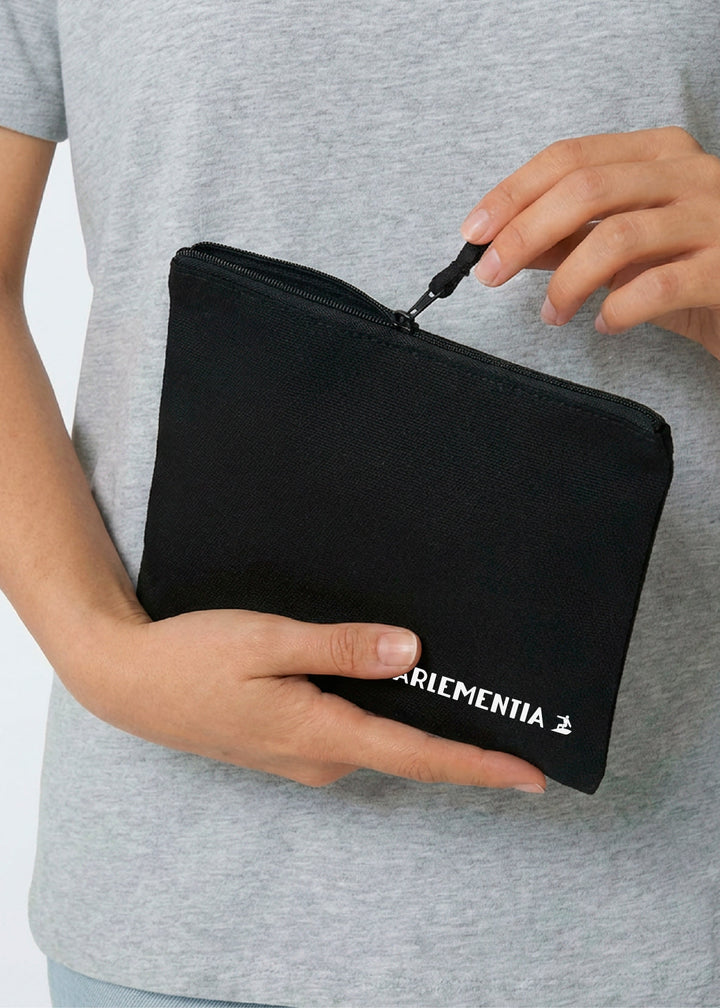 Pencil case black - white Parlementia
