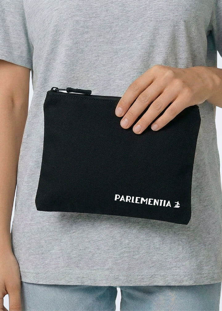 Pencil case black - white Parlementia