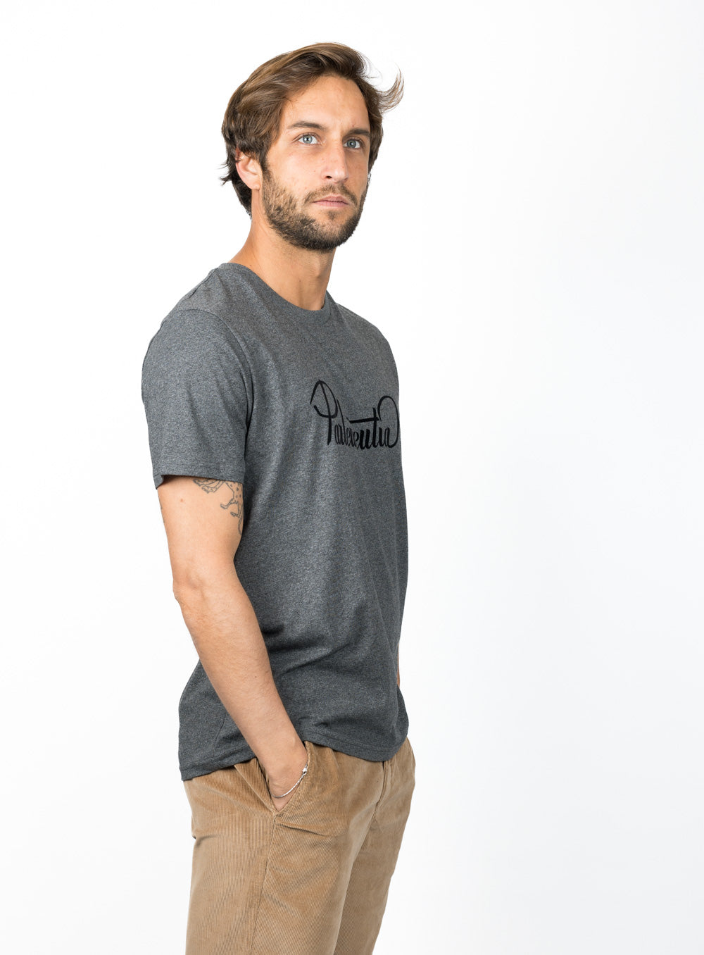 REcycled Outer Reef Club Tee - Dark Heather