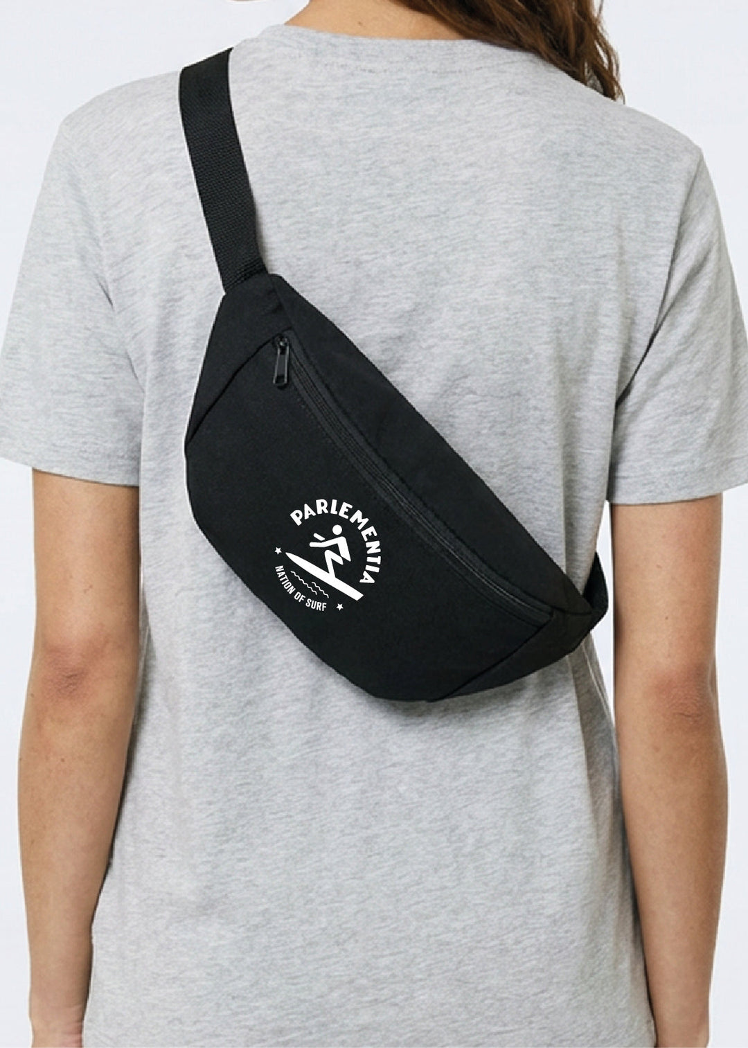 Sac banane black - white Myth