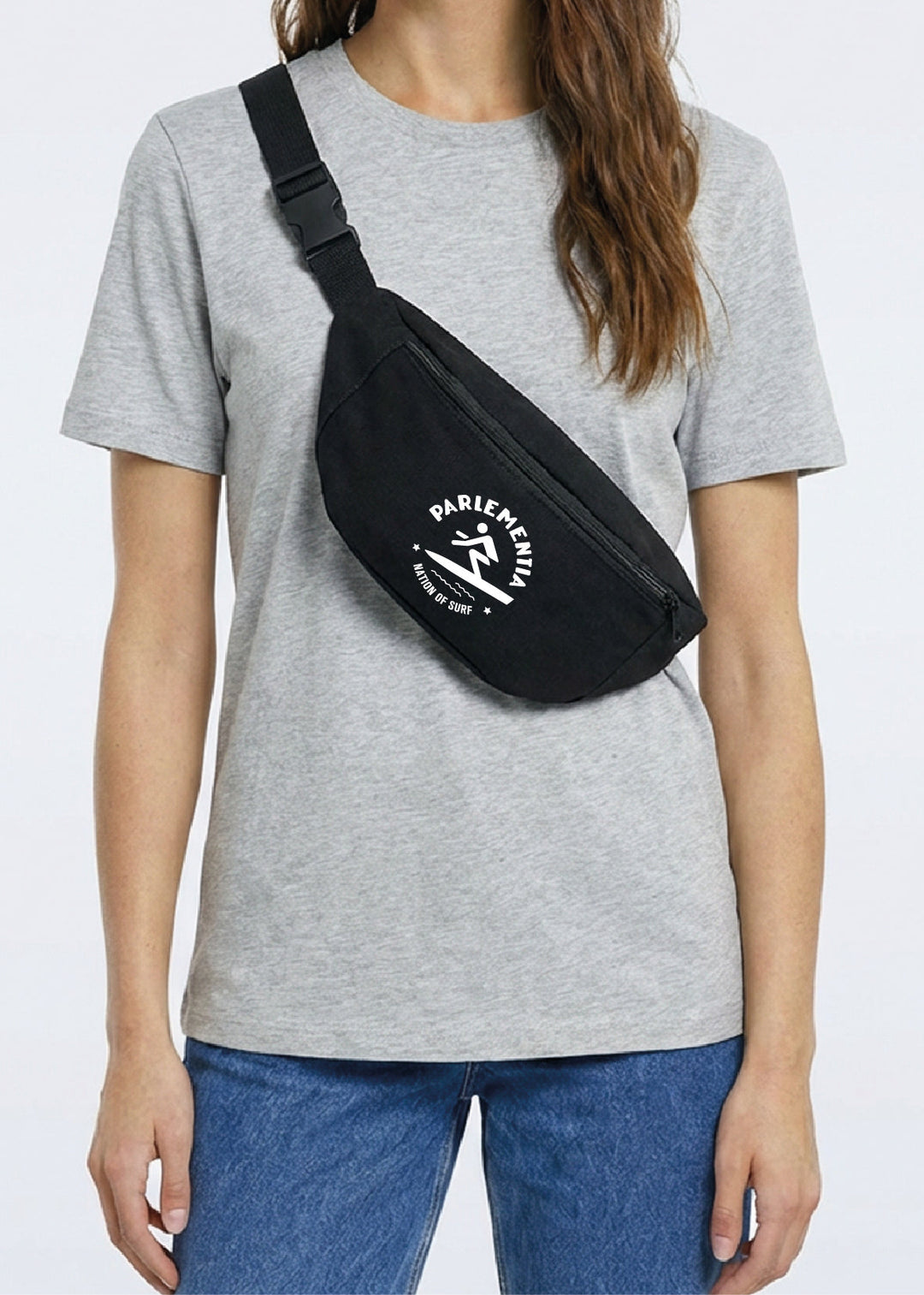 Sac banane black - white Myth