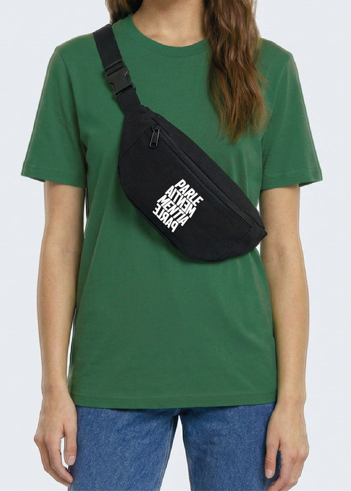 Sac banane black - white Swell