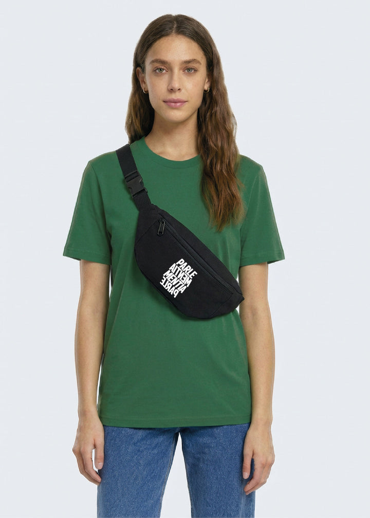 Sac banane black - white Swell
