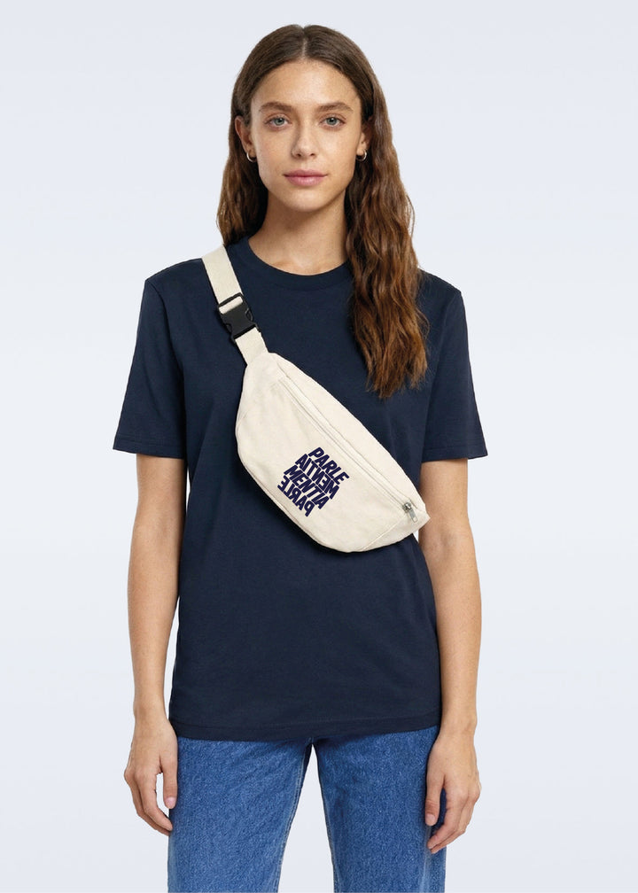 Sac banane off-white - navy Swell