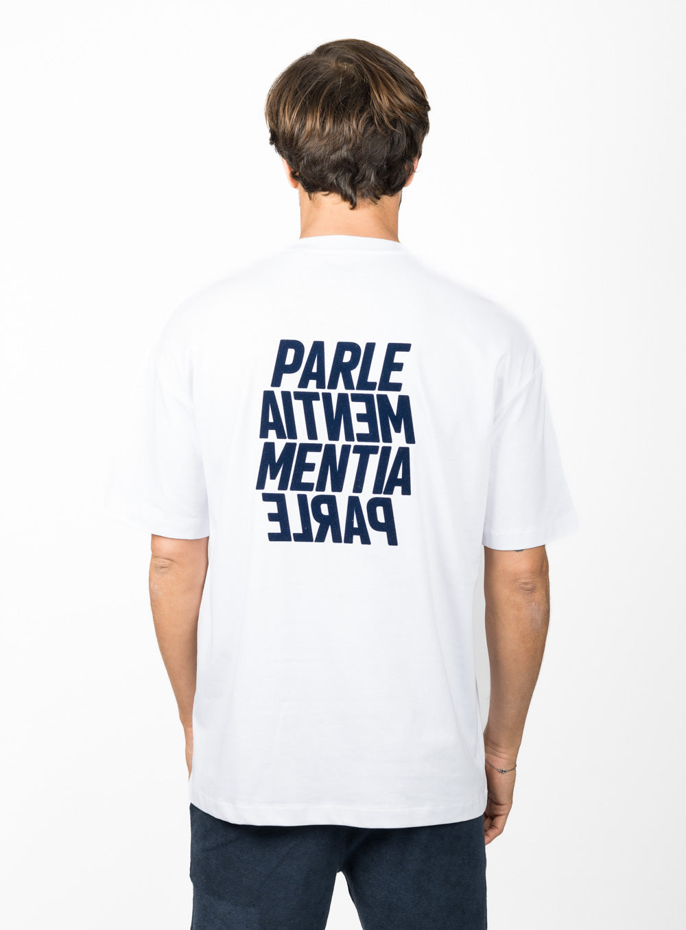 Sea State Club Oversized SS Tee - White