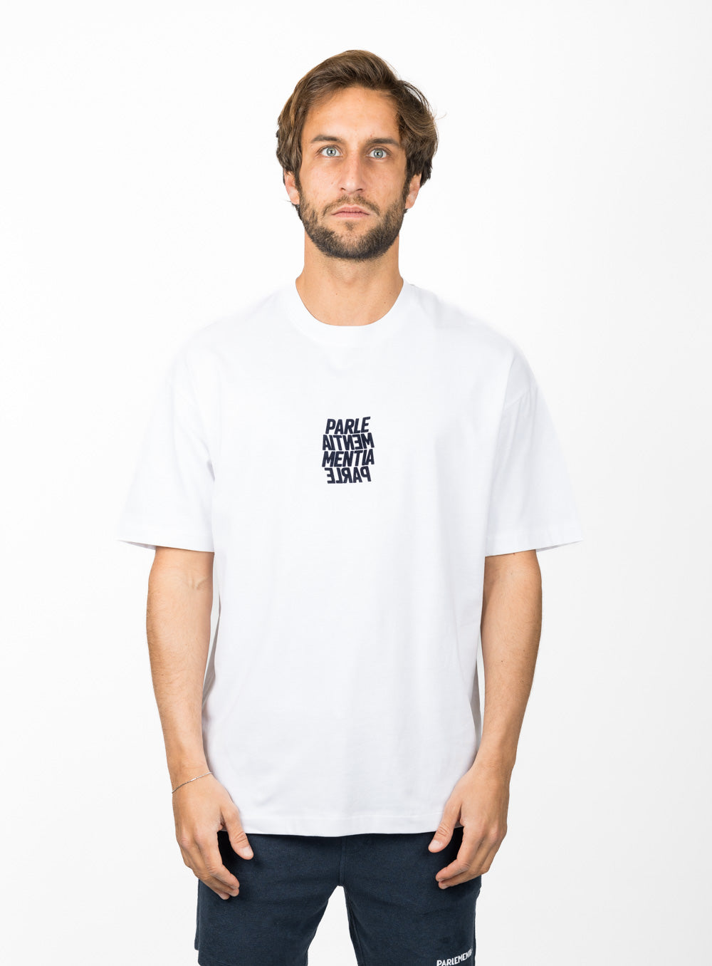 Sea State Club Oversized SS Tee - White