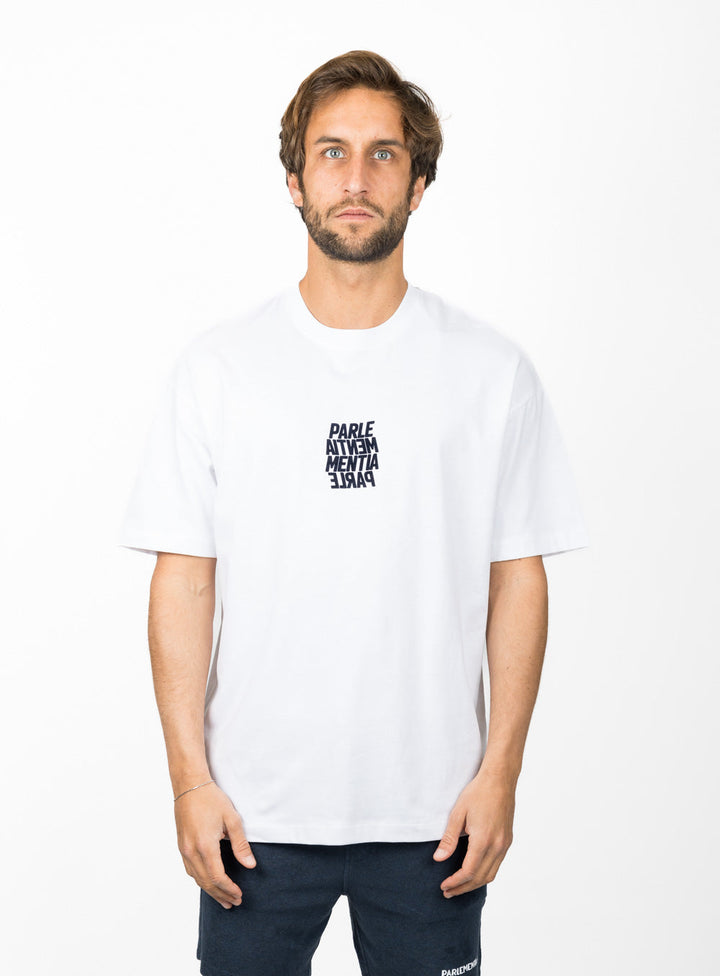 Sea State Club Oversized SS Tee - White