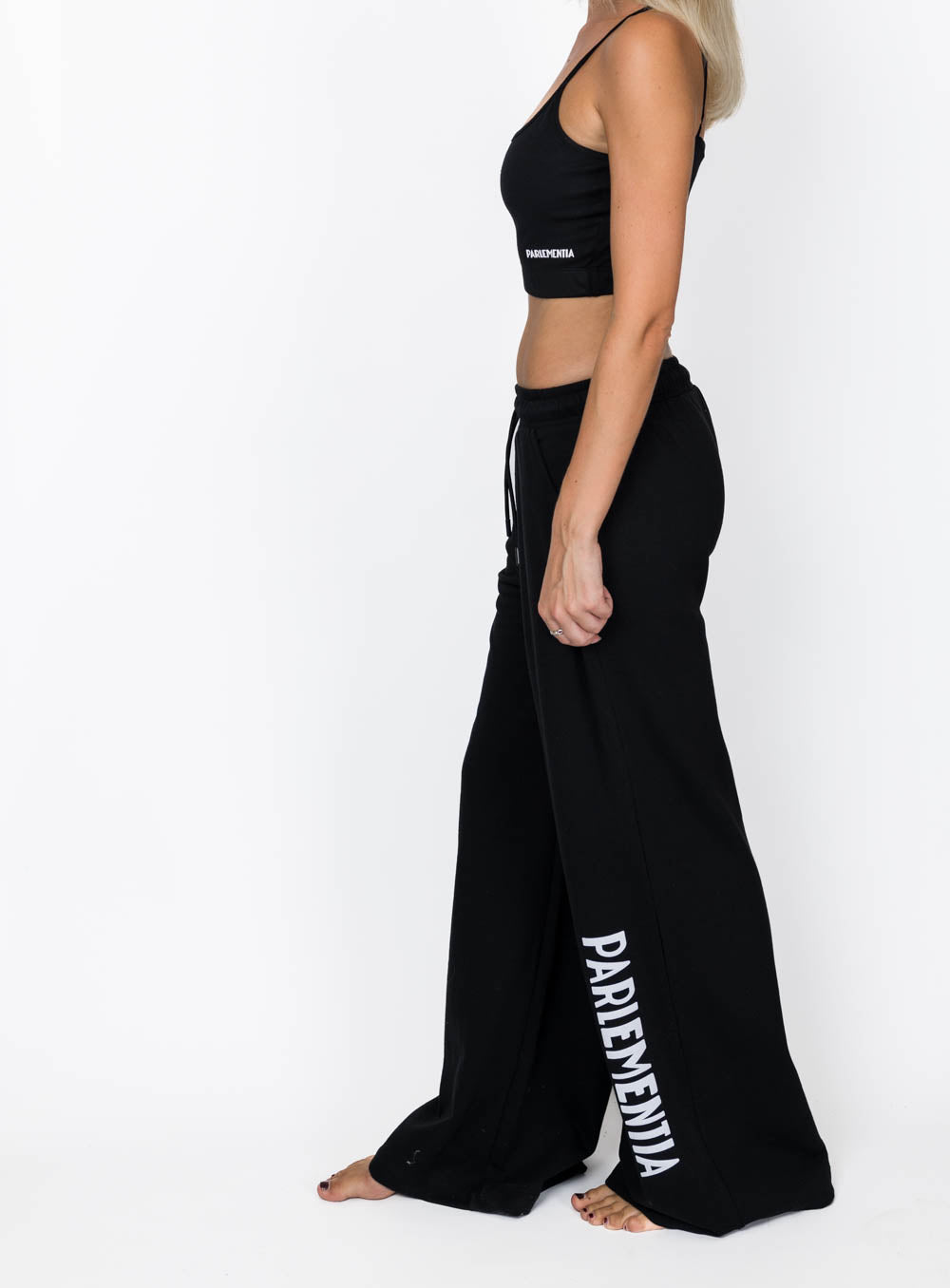 Slow Tempo Club Pants - Black