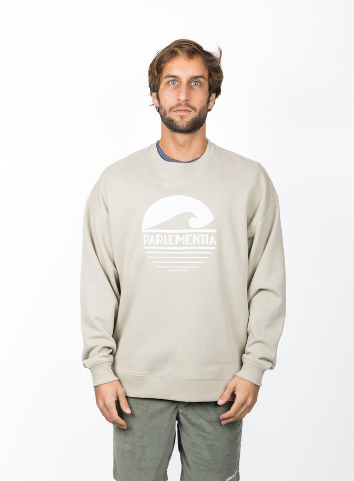 Soft Static Crewneck - Stone