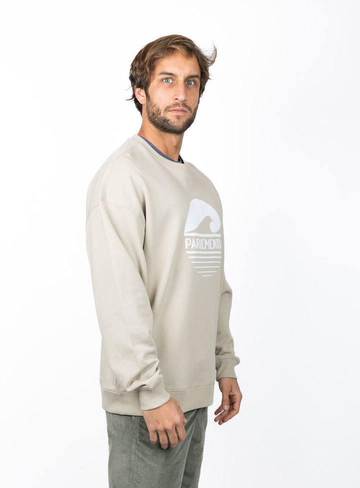 Soft Static Crewneck - Stone