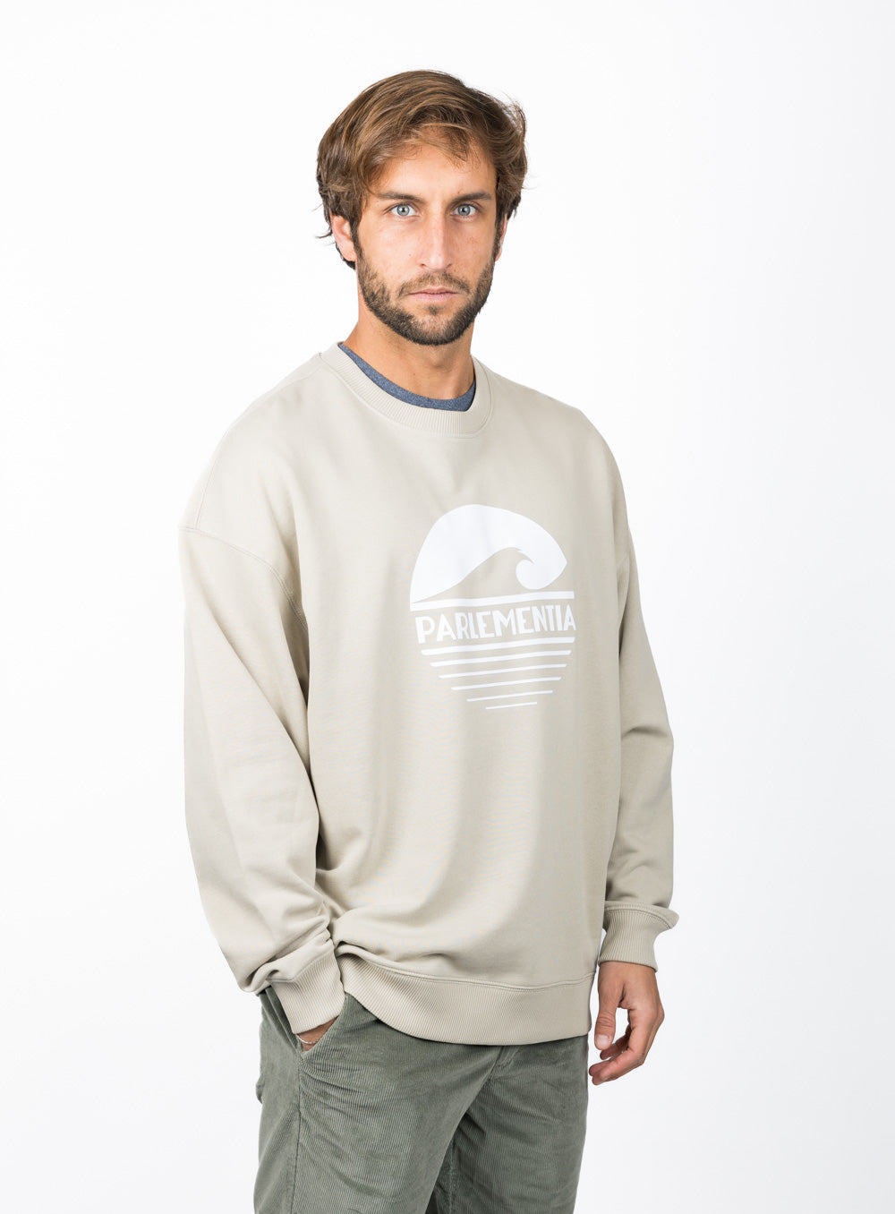 Soft Static Crewneck - Stone