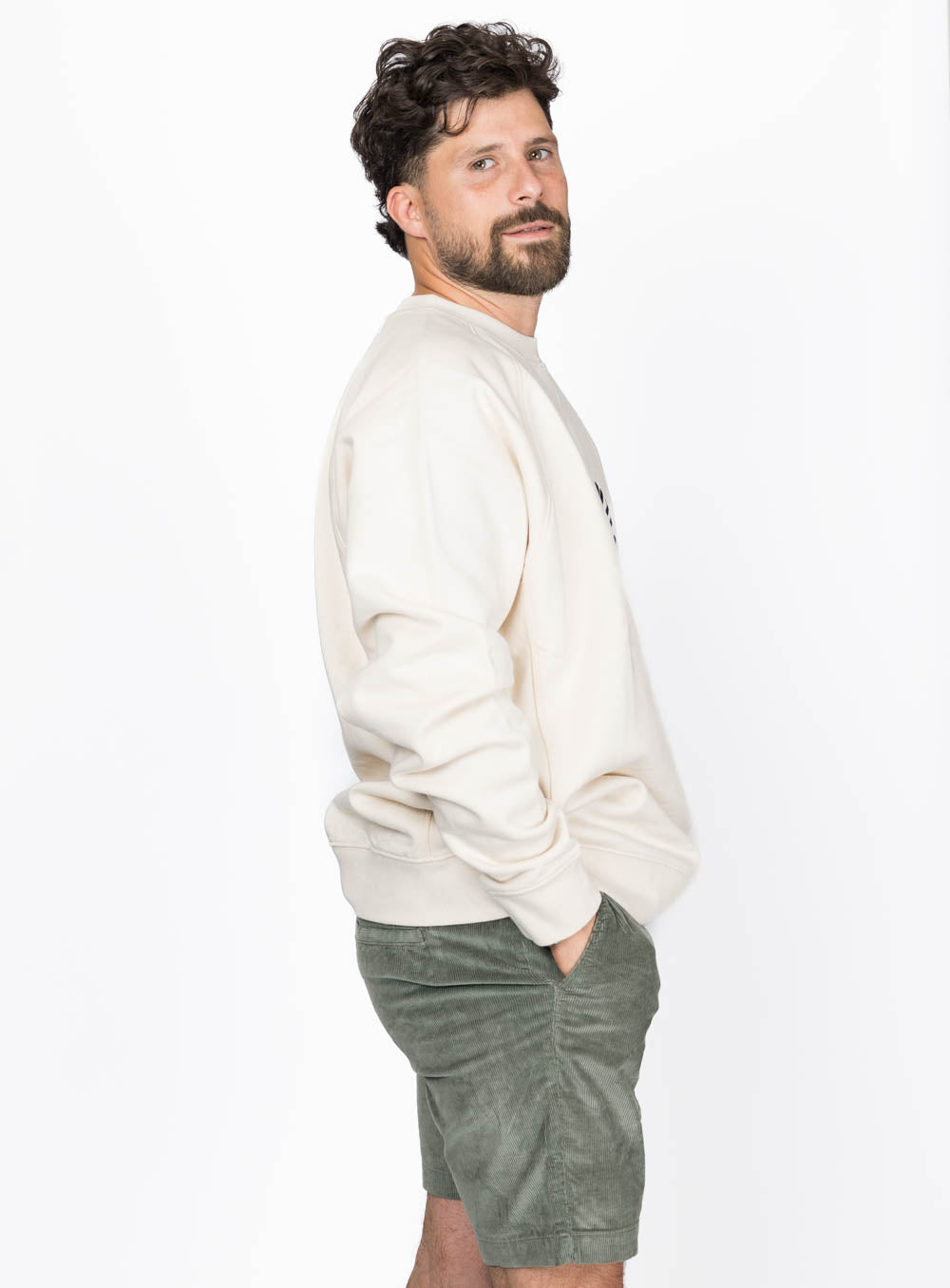 Stillwater Club Crewneck - Natural