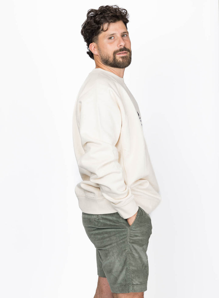 Stillwater Club Crewneck - Natural