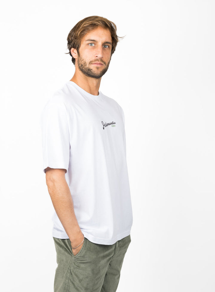 Surf Music Oversized Tee - White