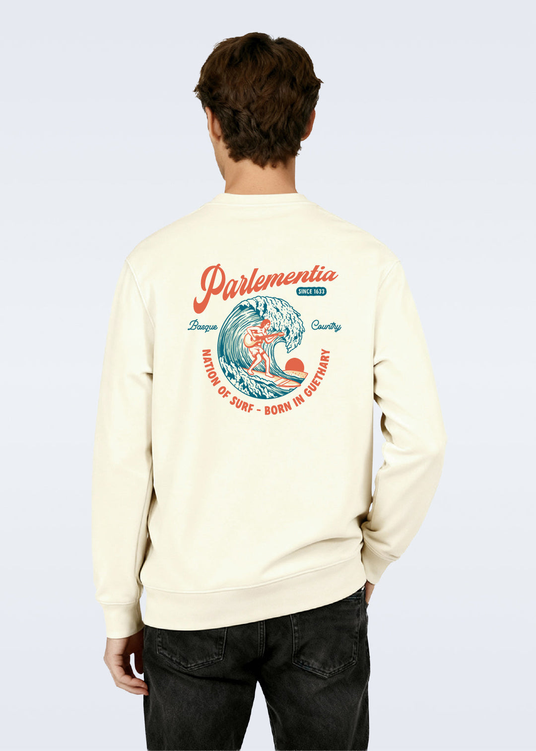 Sweat mixte natural ~ bi Surf Music