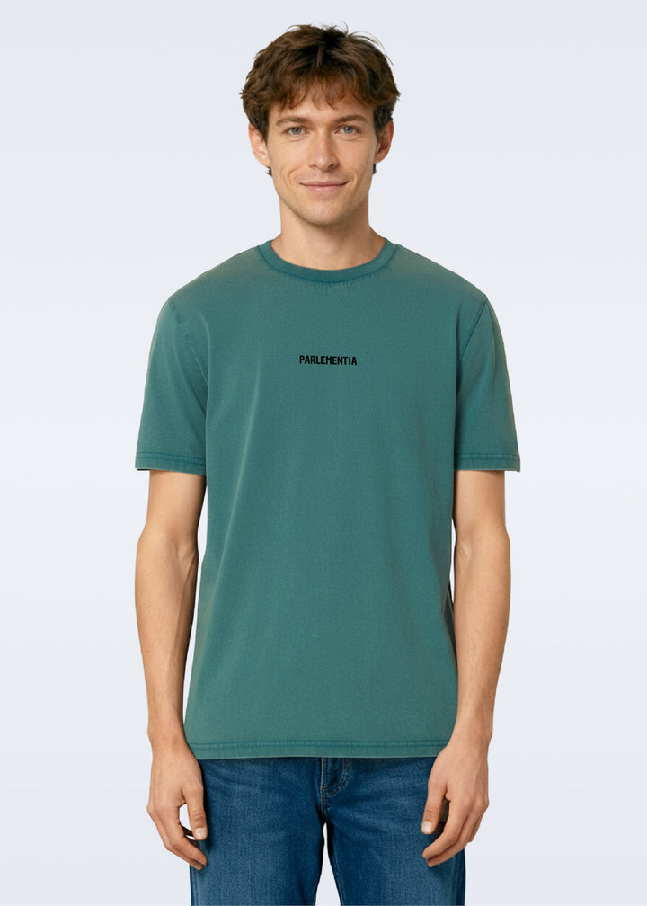 T-shirt used green ~ black Guéthary S25