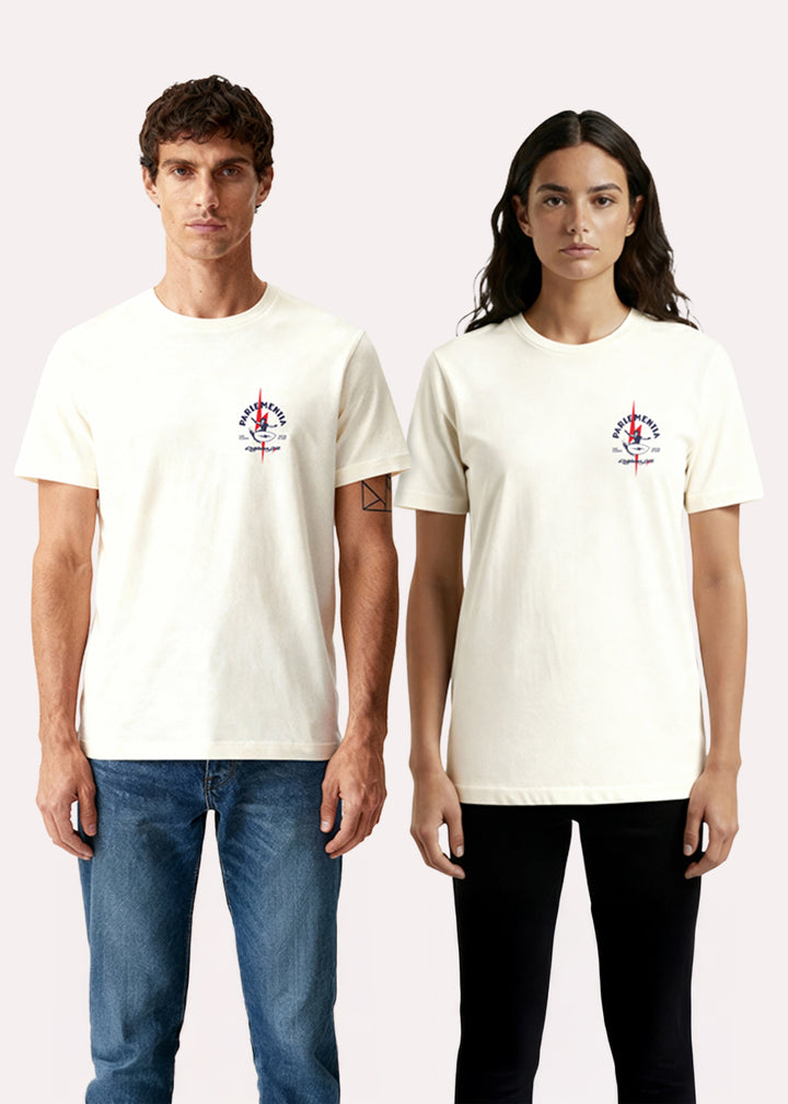 T-shirt Mixte Parlementia x Lightning Bolt 70&