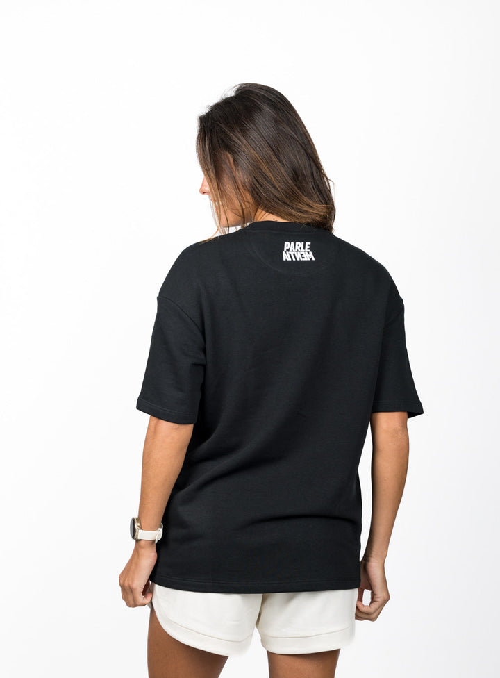 Distant Swell Oversized Ws SS Tee - Black